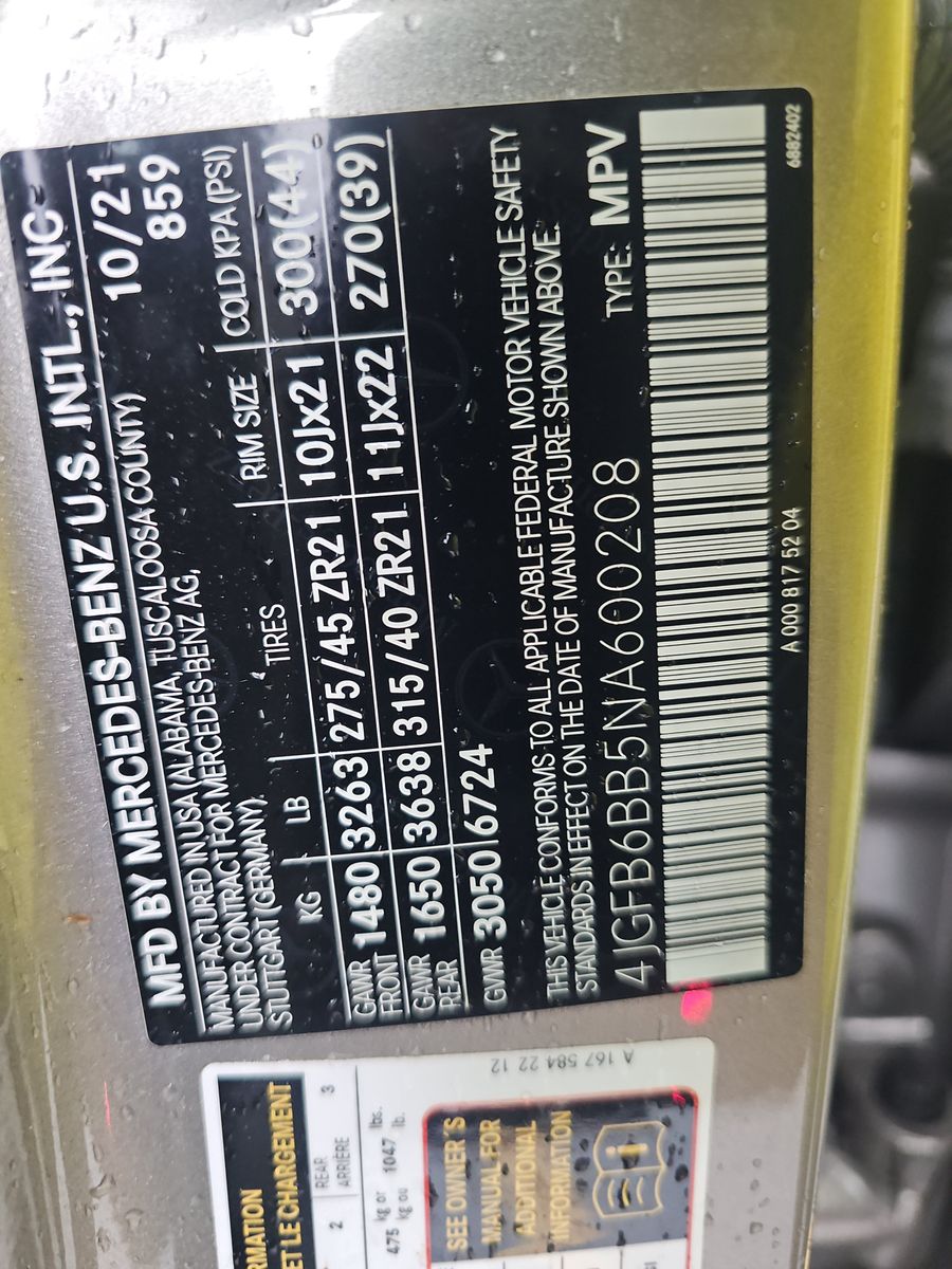 2022 Mercedes-Benz GLE AMG GLE 53 AWD