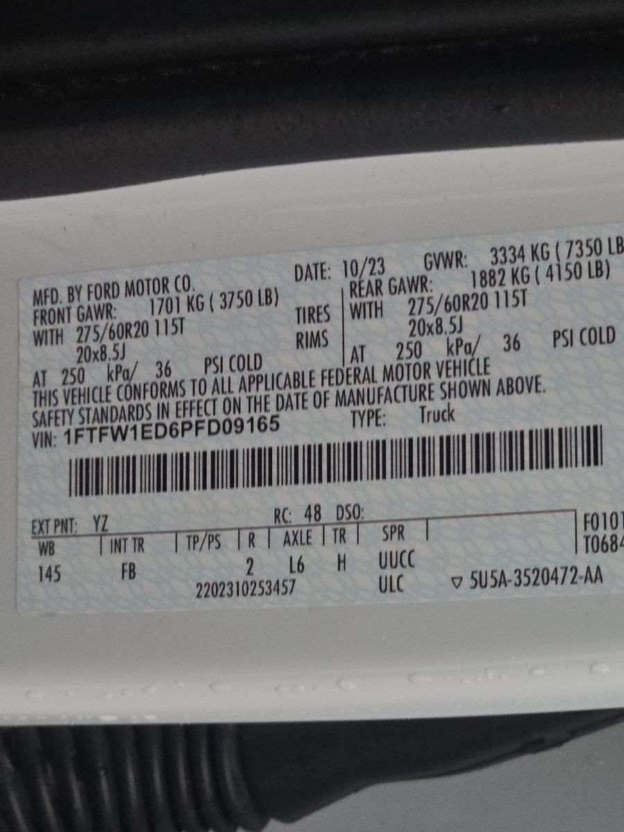 2023 Ford F-150 Hybrid XLT AWD