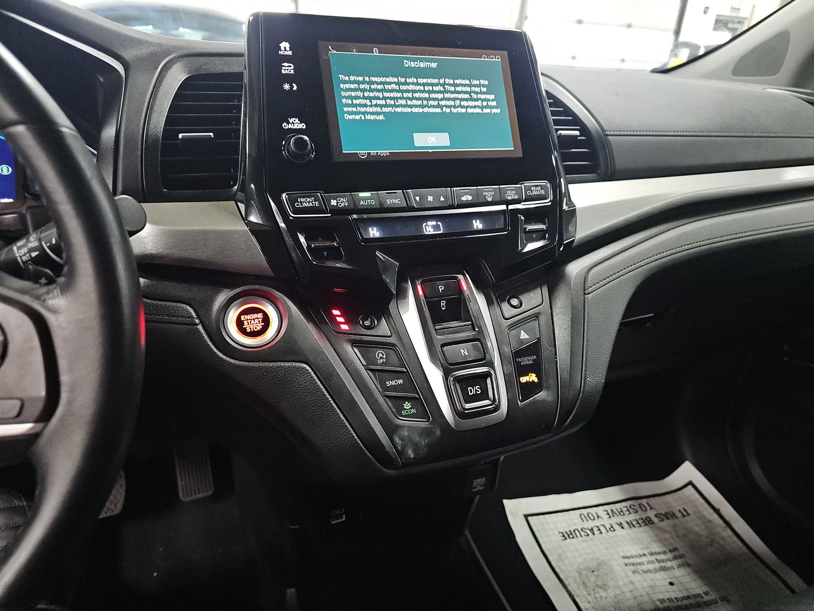 2022 Honda Odyssey EX-L FWD