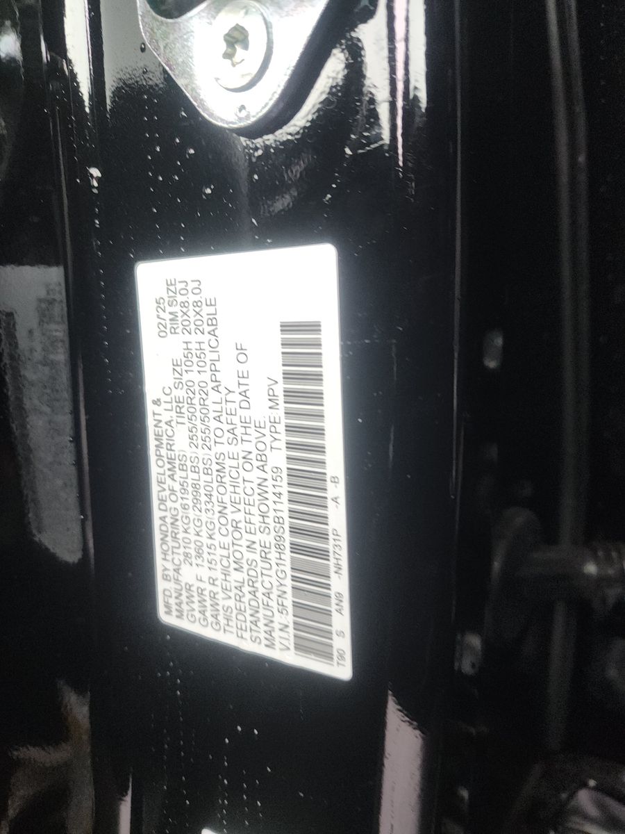 2025 Honda Pilot Elite AWD