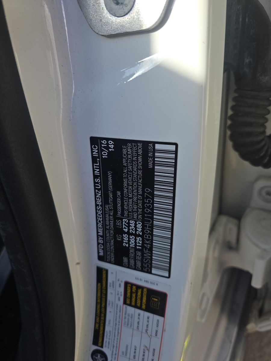 2017 Mercedes-Benz C-Class C 300 AWD