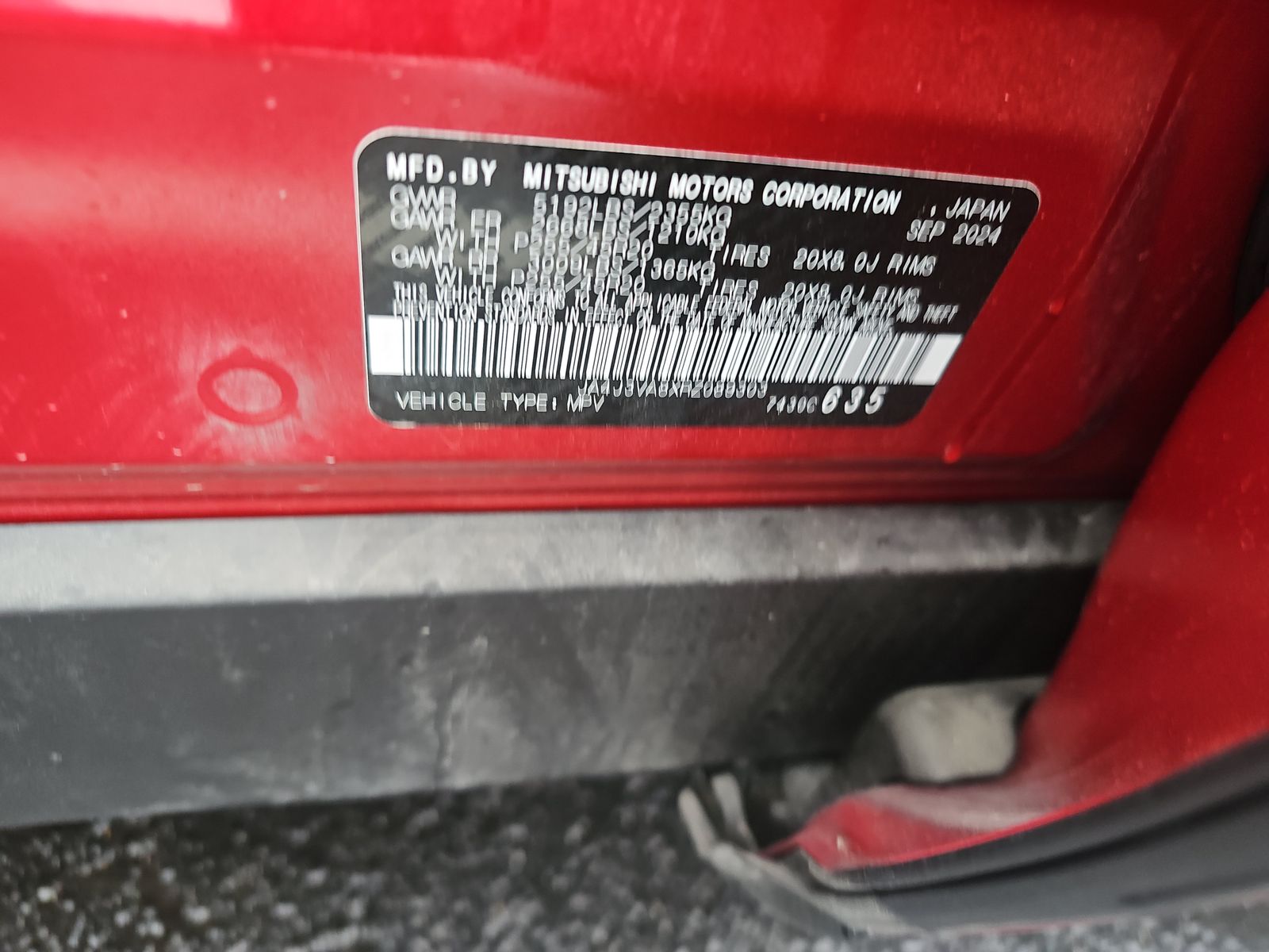 2024 Mitsubishi Outlander SE FWD