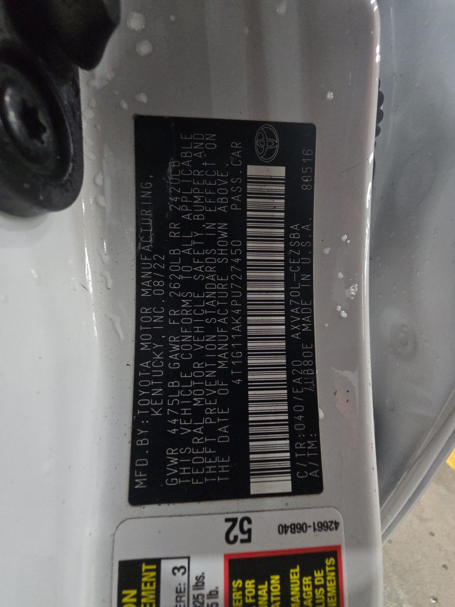 2023 Toyota Camry SE FWD