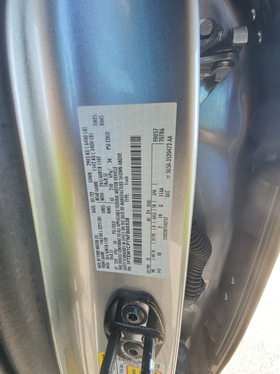 2022 Ford F-150 XLT FWD