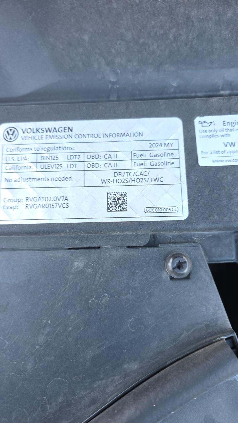 2024 Volkswagen Atlas 2.0T SE AWD