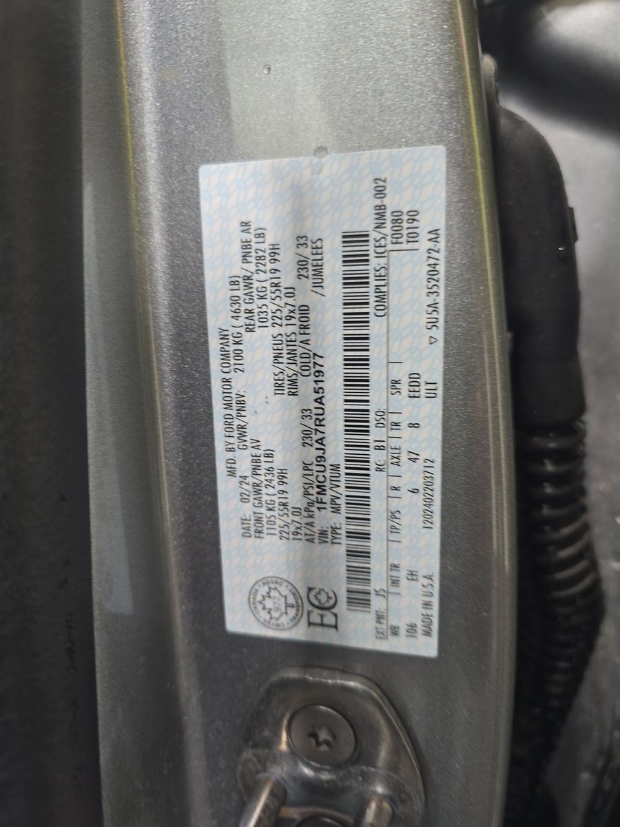 2024 Ford Escape Platinum AWD