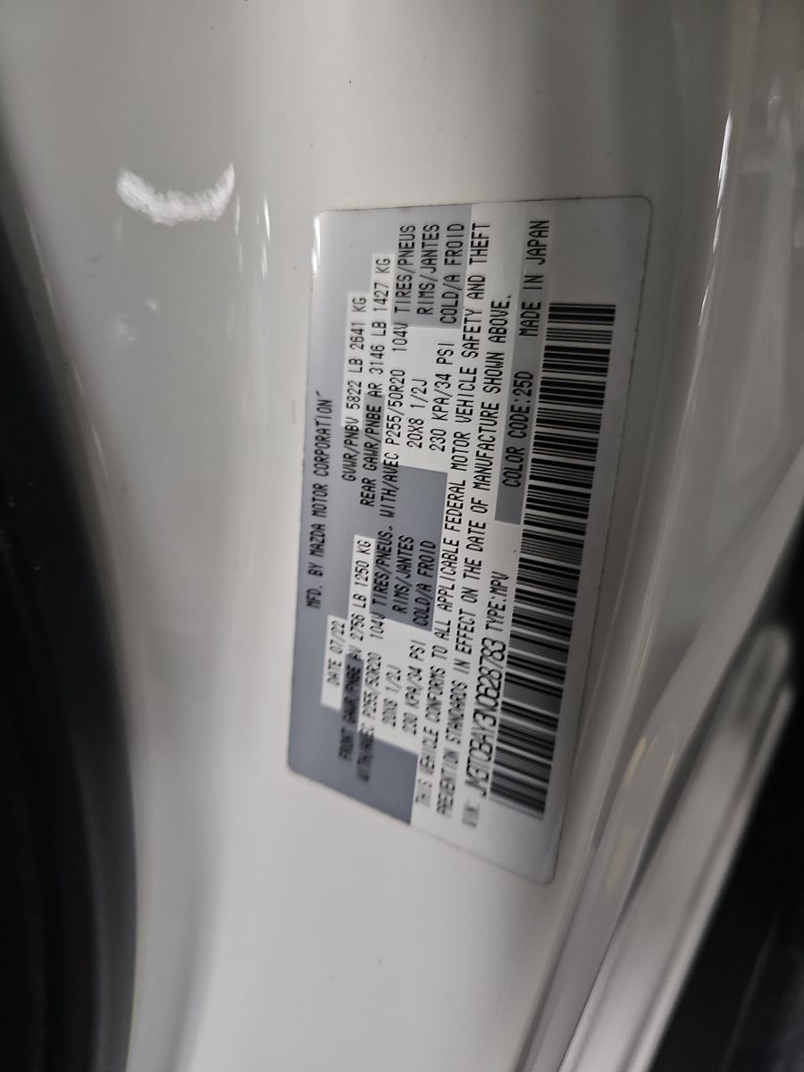 2022 MAZDA CX-9 Touring Plus AWD