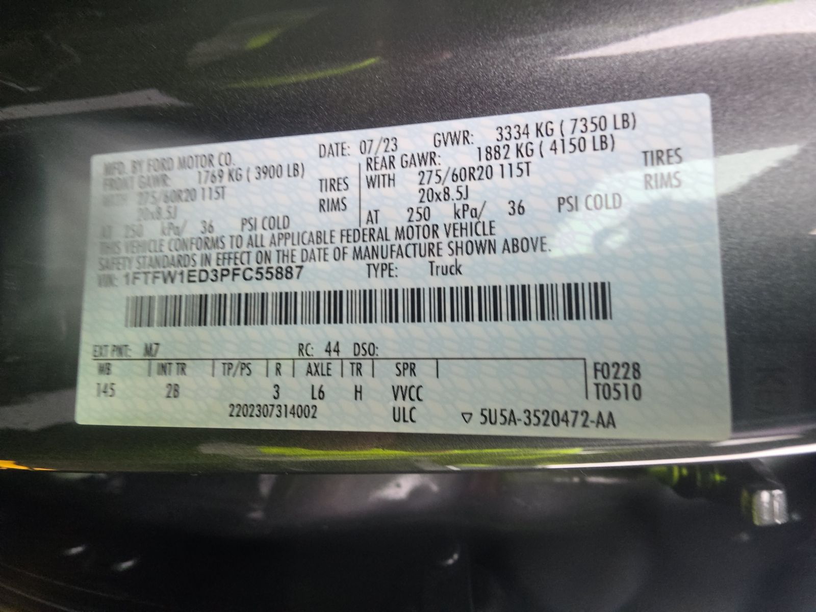 2023 Ford F-150 Hybrid Lariat AWD