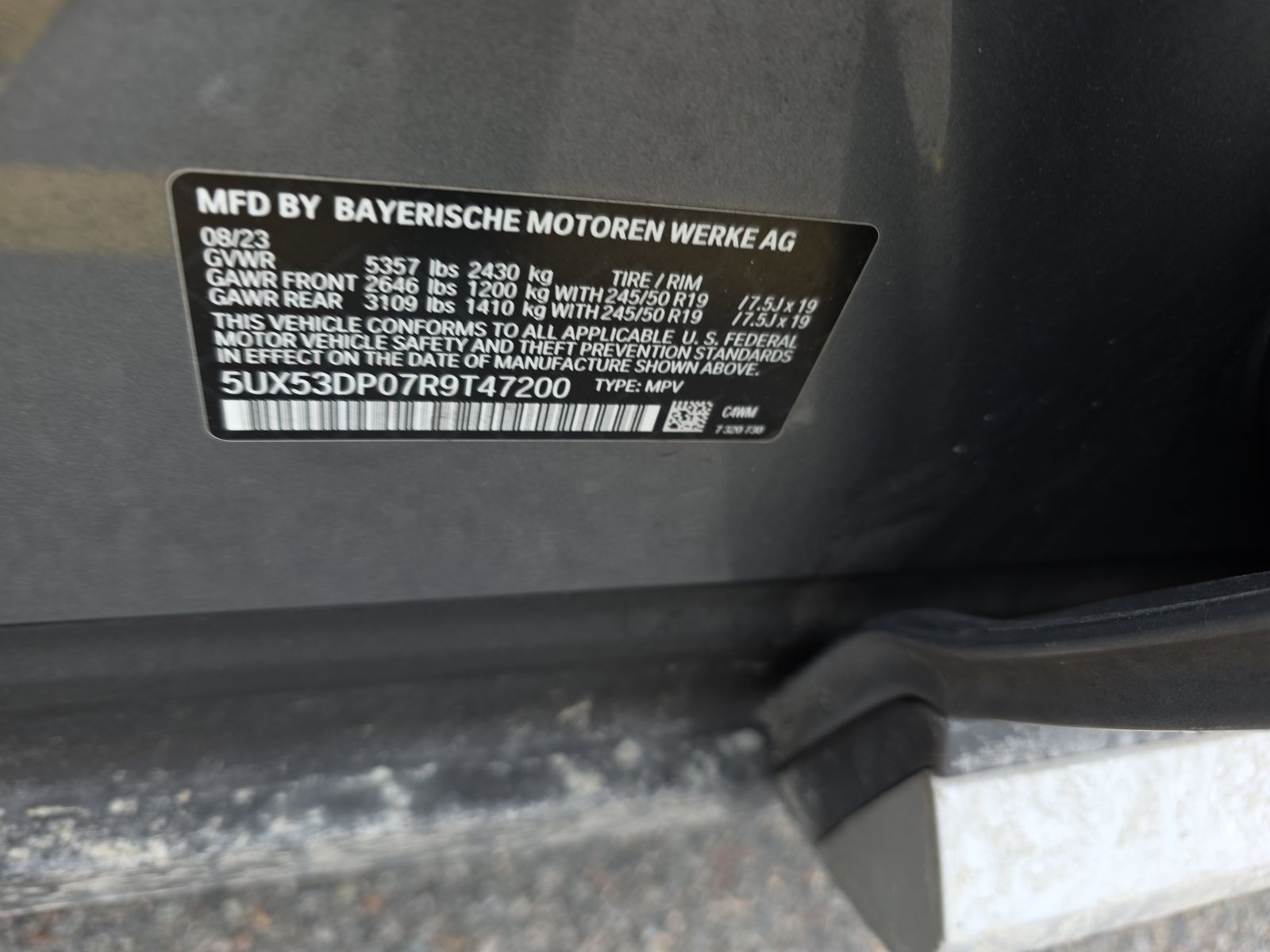 2024 BMW X3 xDrive30i AWD