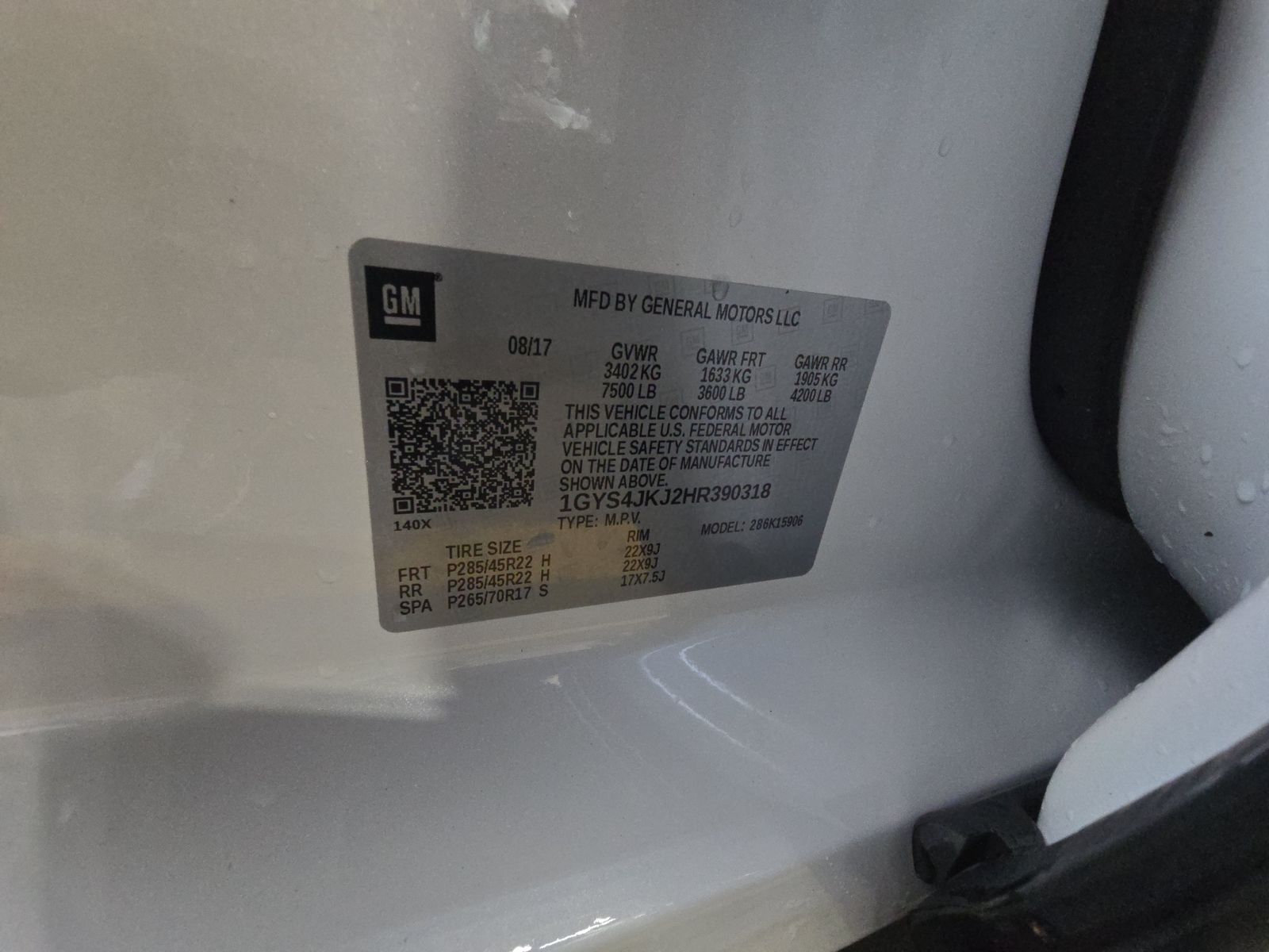 2017 Cadillac Escalade ESV Premium Luxury AWD