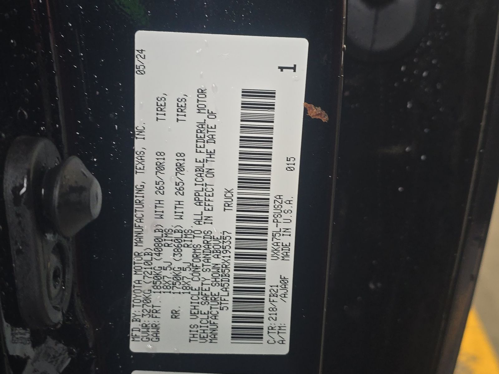 2024 Toyota Tundra SR5 AWD