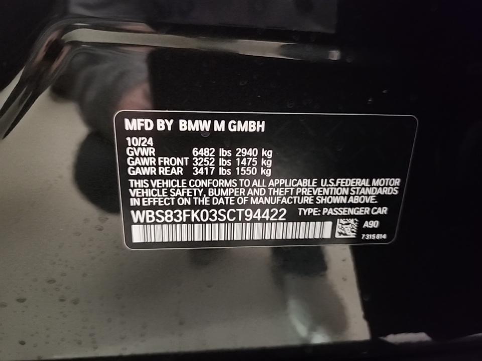 2025 BMW M5 Base AWD