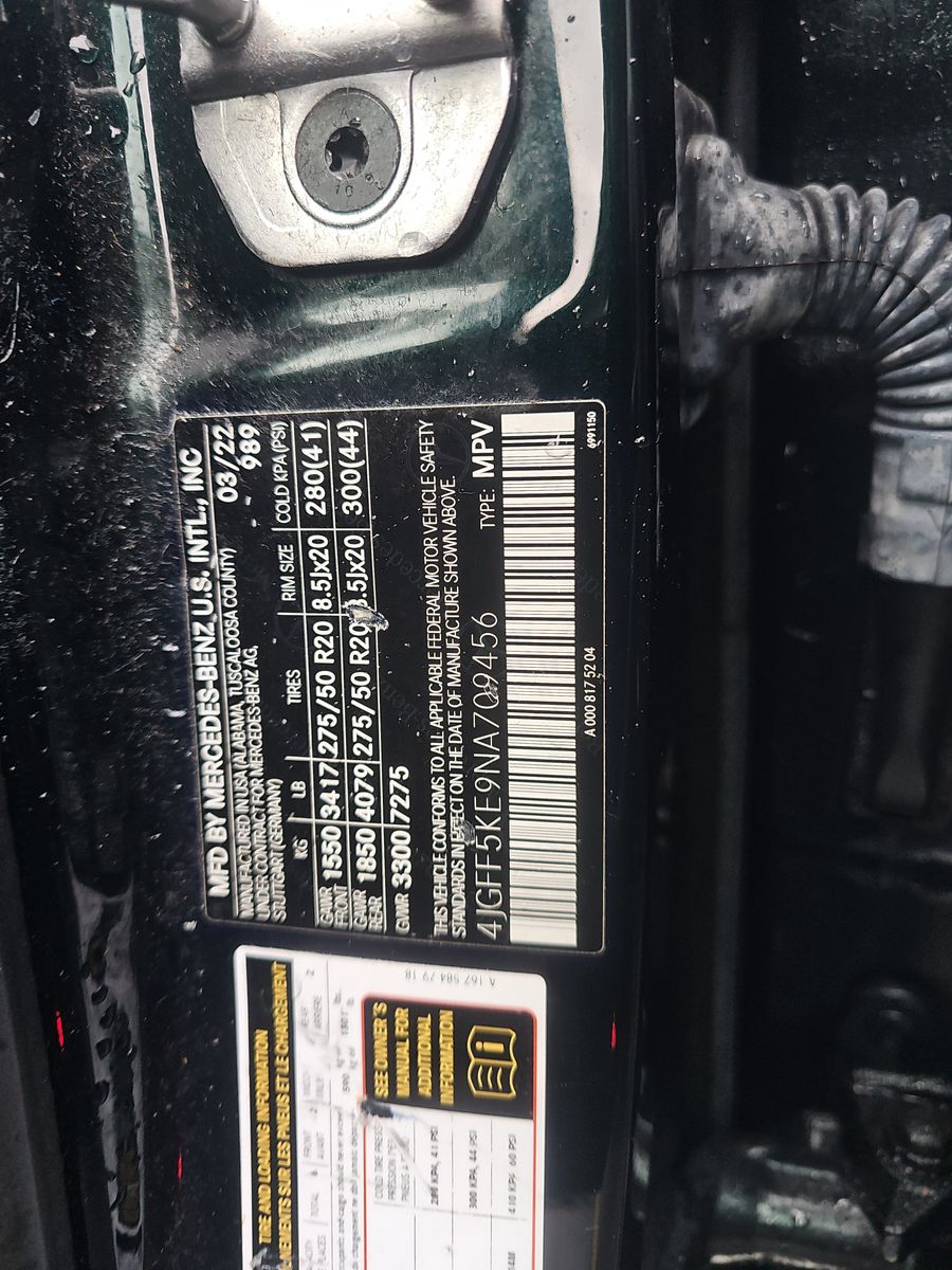 2022 Mercedes-Benz GLS GLS 450 AWD