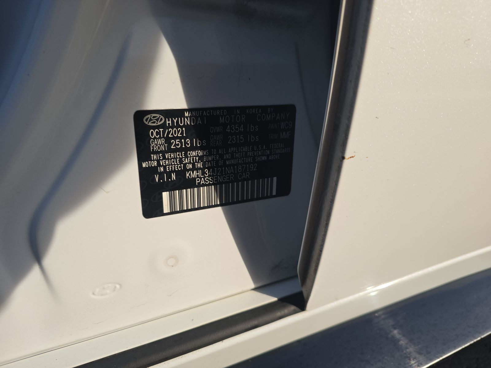 2022 Hyundai Sonata Limited FWD