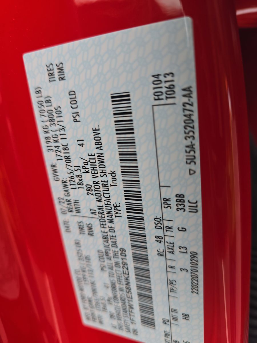 2022 Ford F-150 Lariat AWD