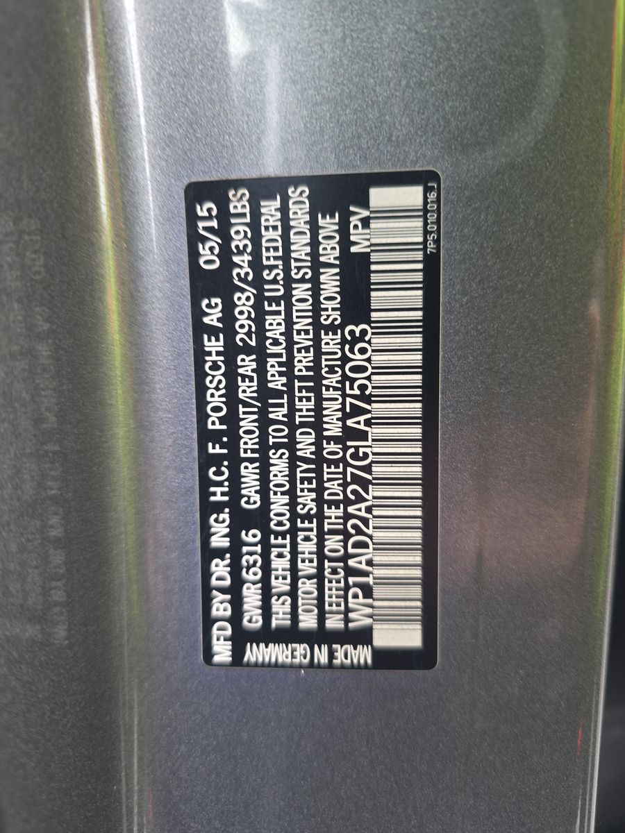 2016 Porsche Cayenne GTS AWD