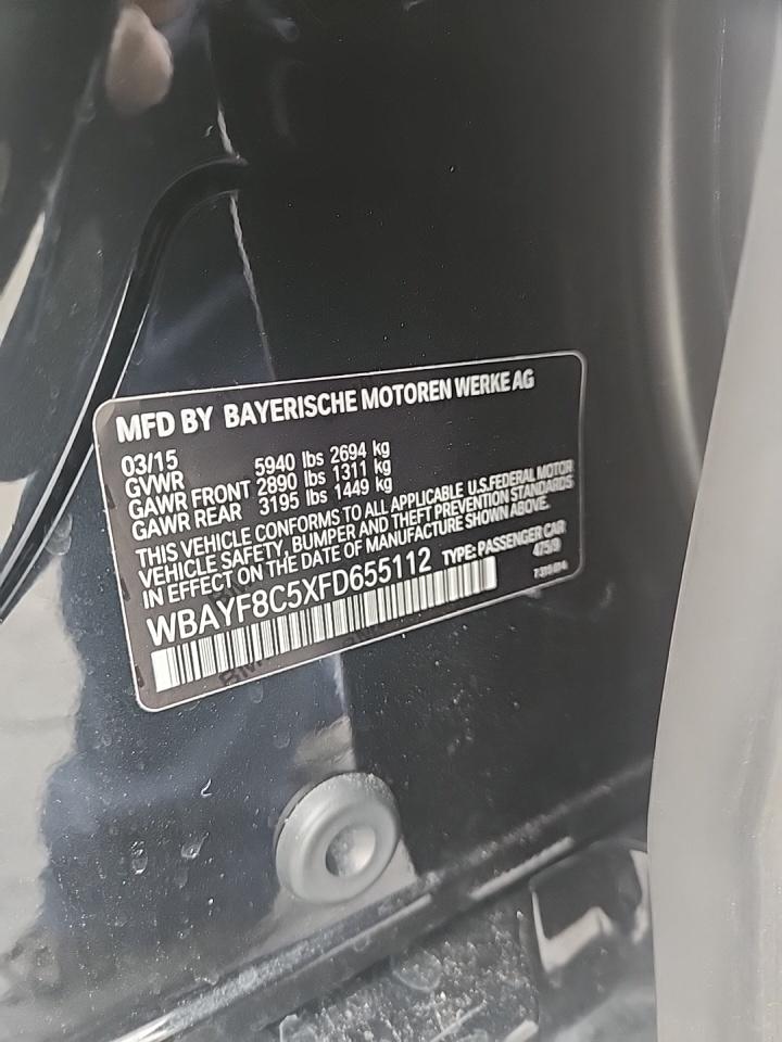 2015 BMW 7 Series 750Li xDrive AWD