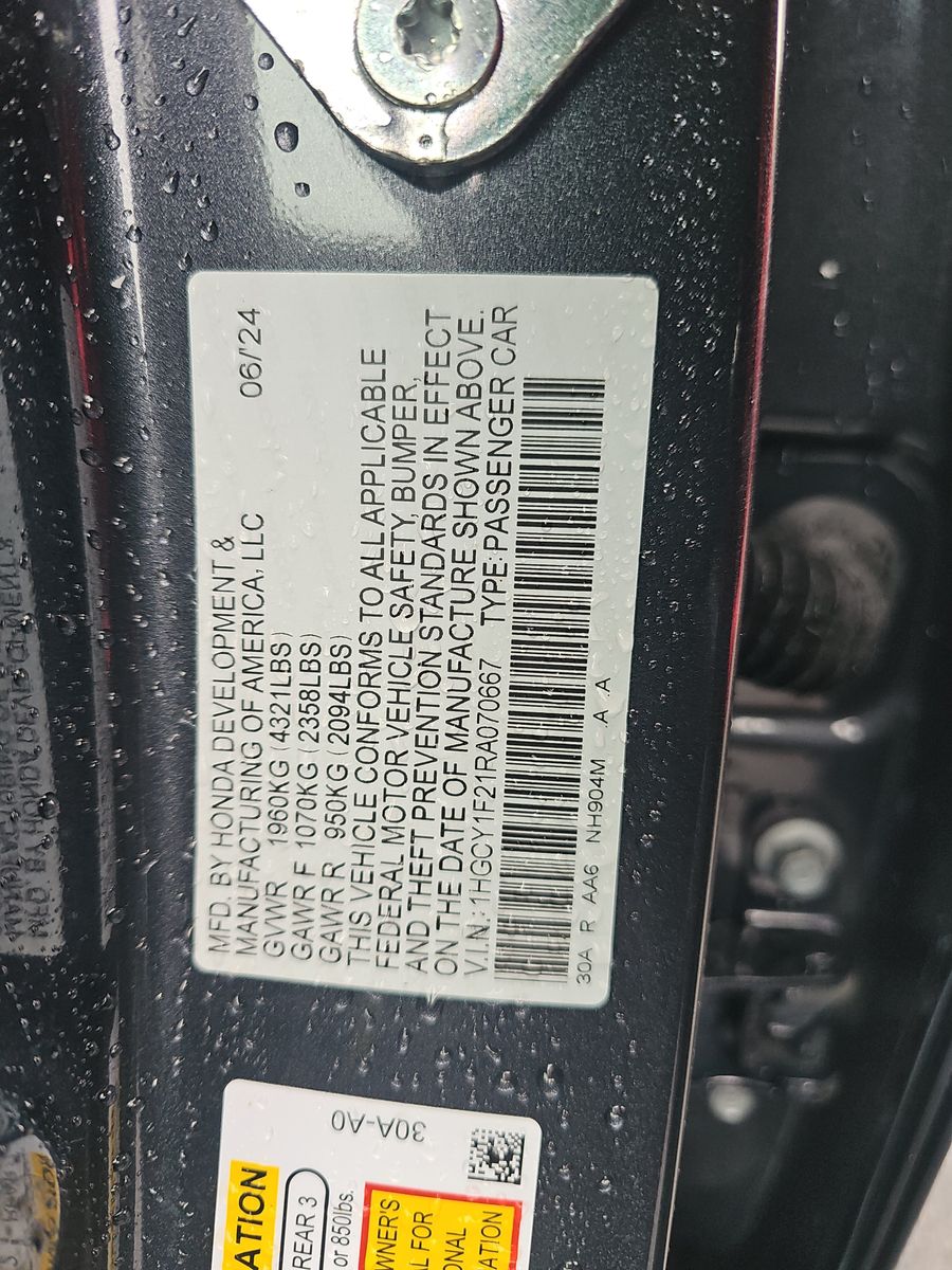 2024 Honda Accord LX FWD