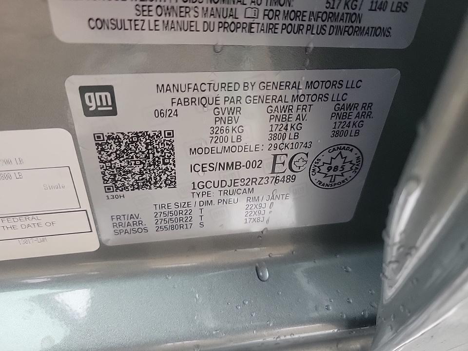 2024 Chevrolet Silverado 1500 High Country AWD