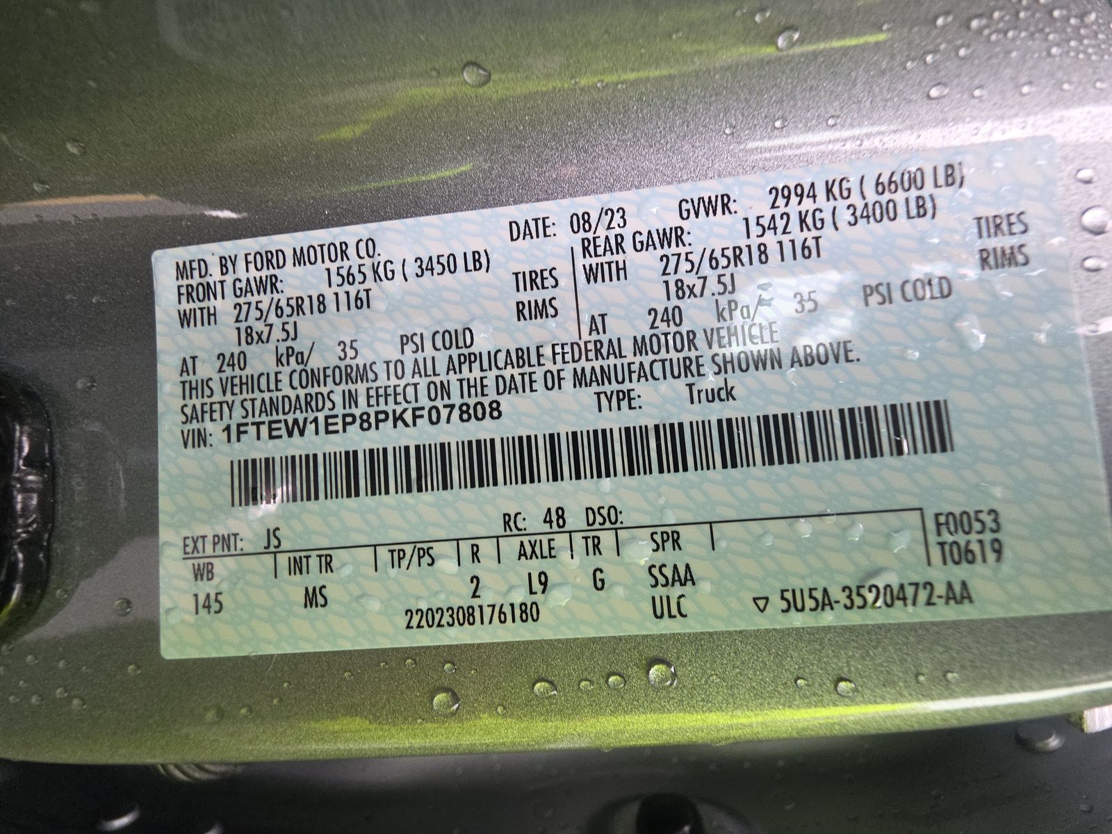 2023 Ford F-150 XLT AWD