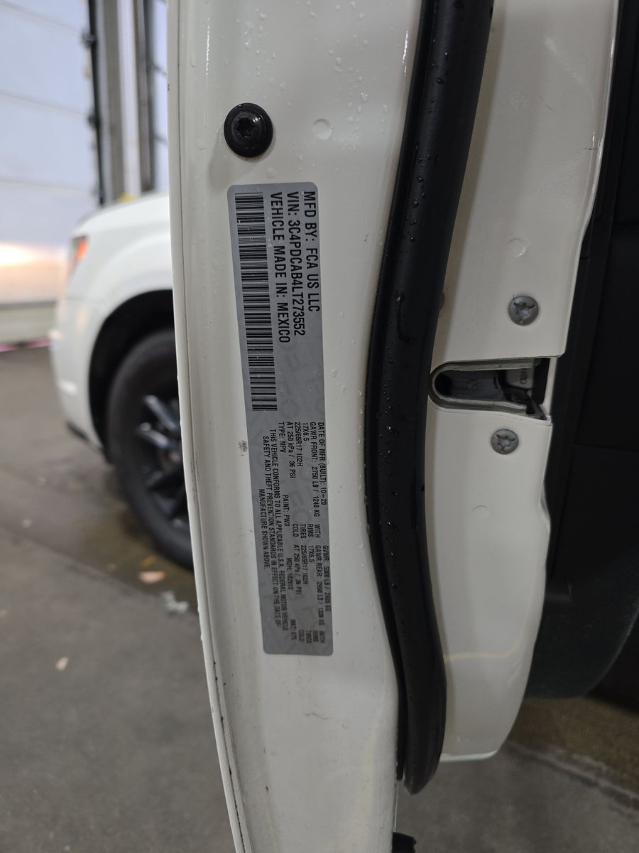 2020 Dodge Journey SE Value FWD