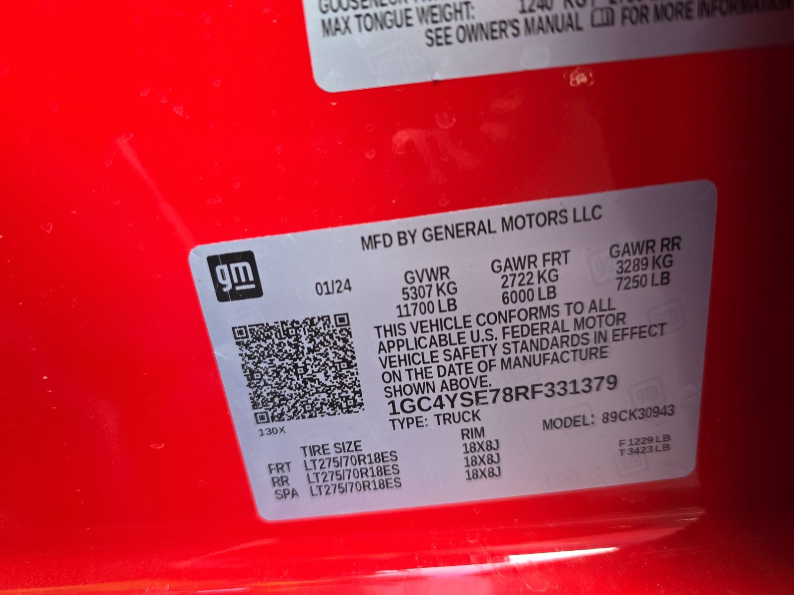 2024 Chevrolet Silverado 3500HD Work Truck AWD