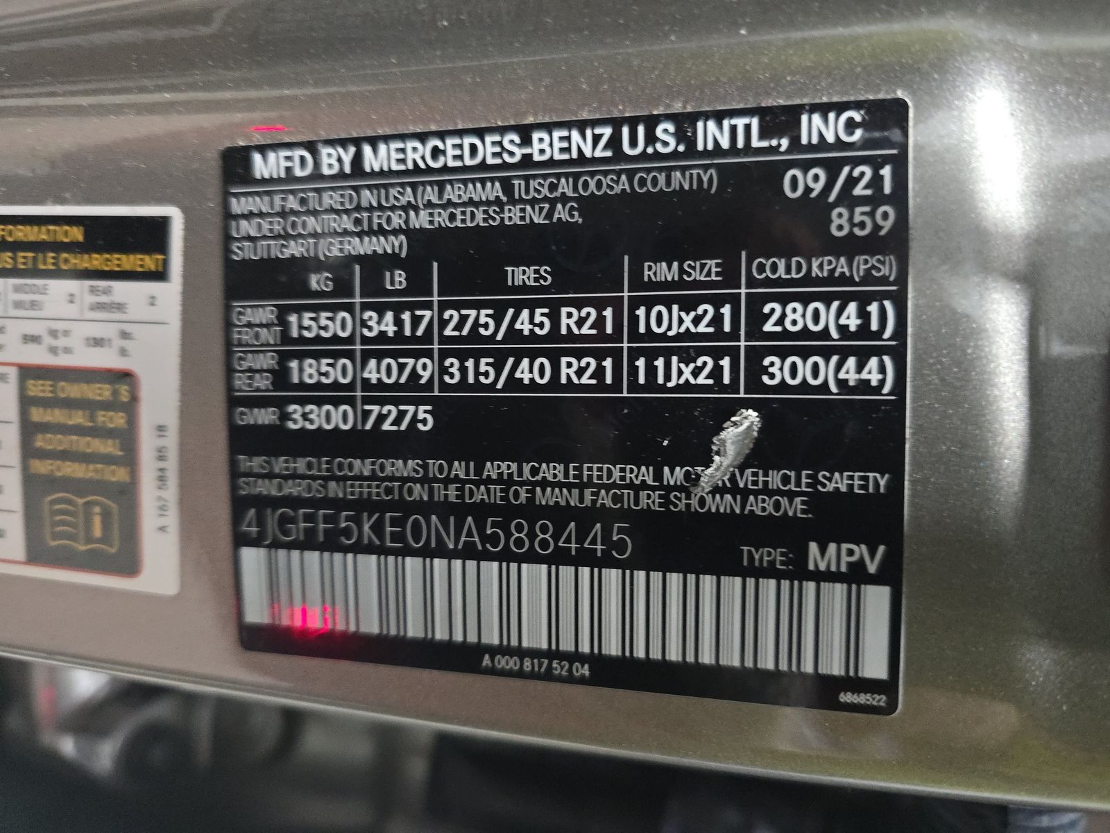 2022 Mercedes-Benz GLS GLS 450 AWD