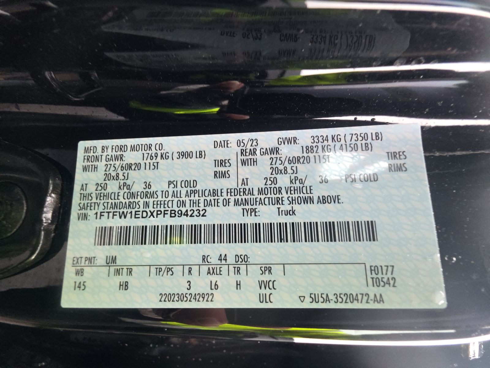 2023 Ford F-150 Hybrid Lariat AWD