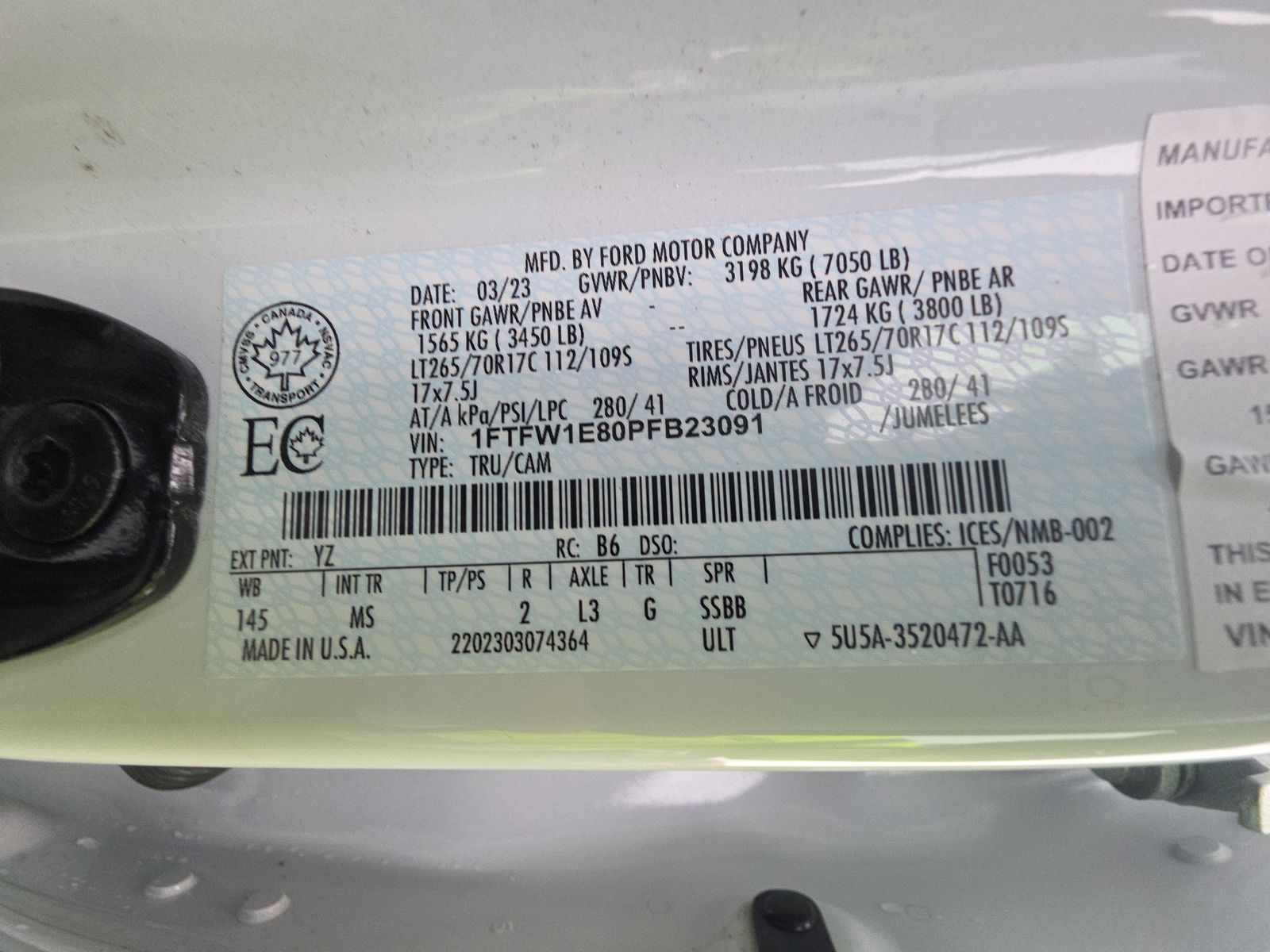 2023 Ford F-150 XLT AWD