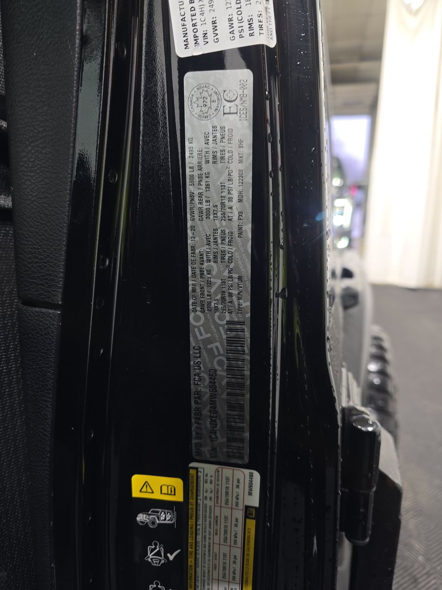 2021 Jeep Wrangler Unlimited Sahara AWD