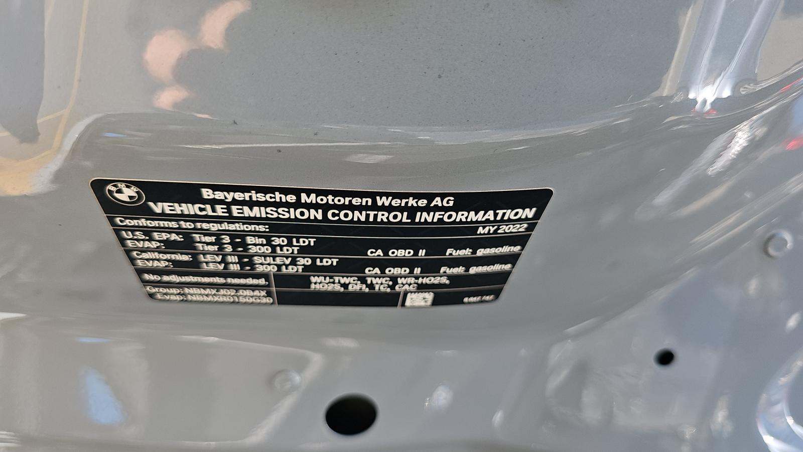 2022 BMW X3 sDrive30i RWD