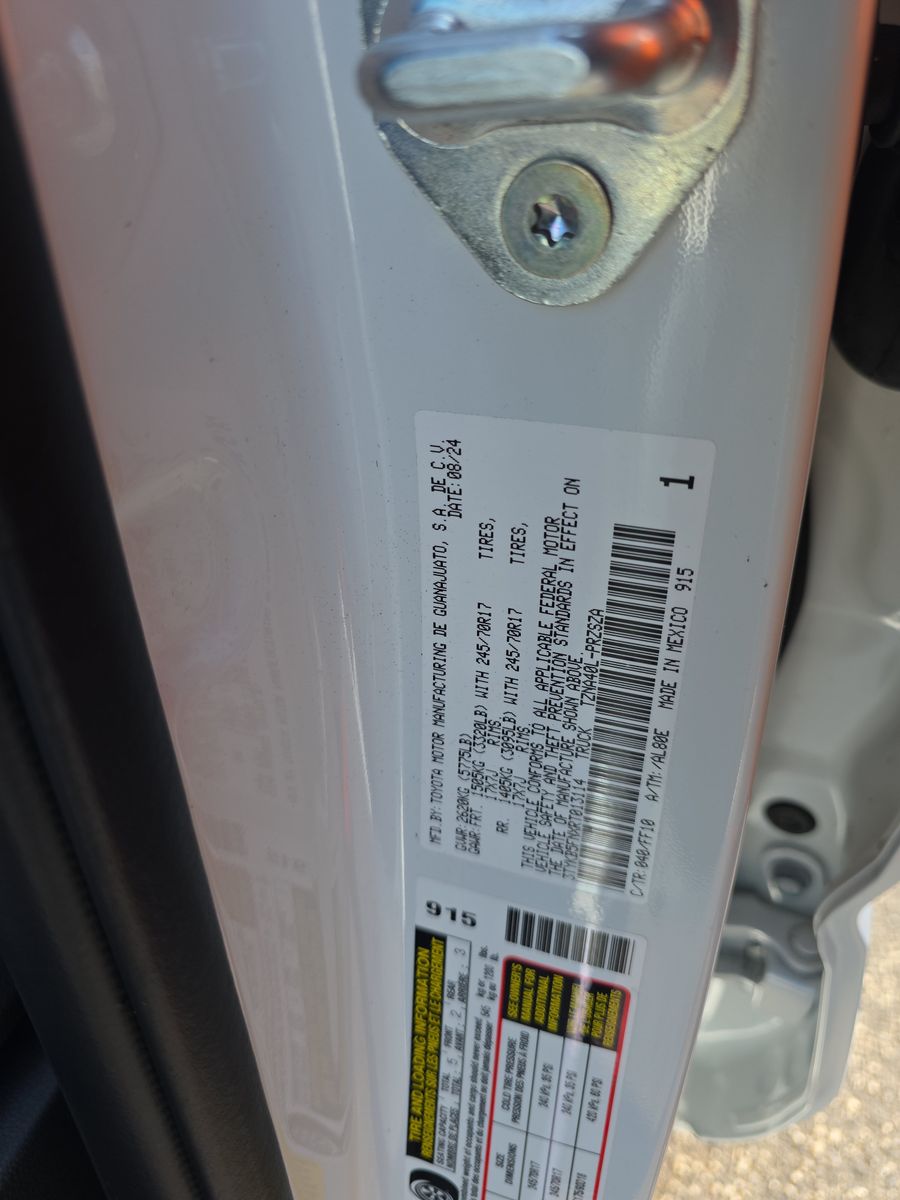 2024 Toyota Tacoma SR5 RWD