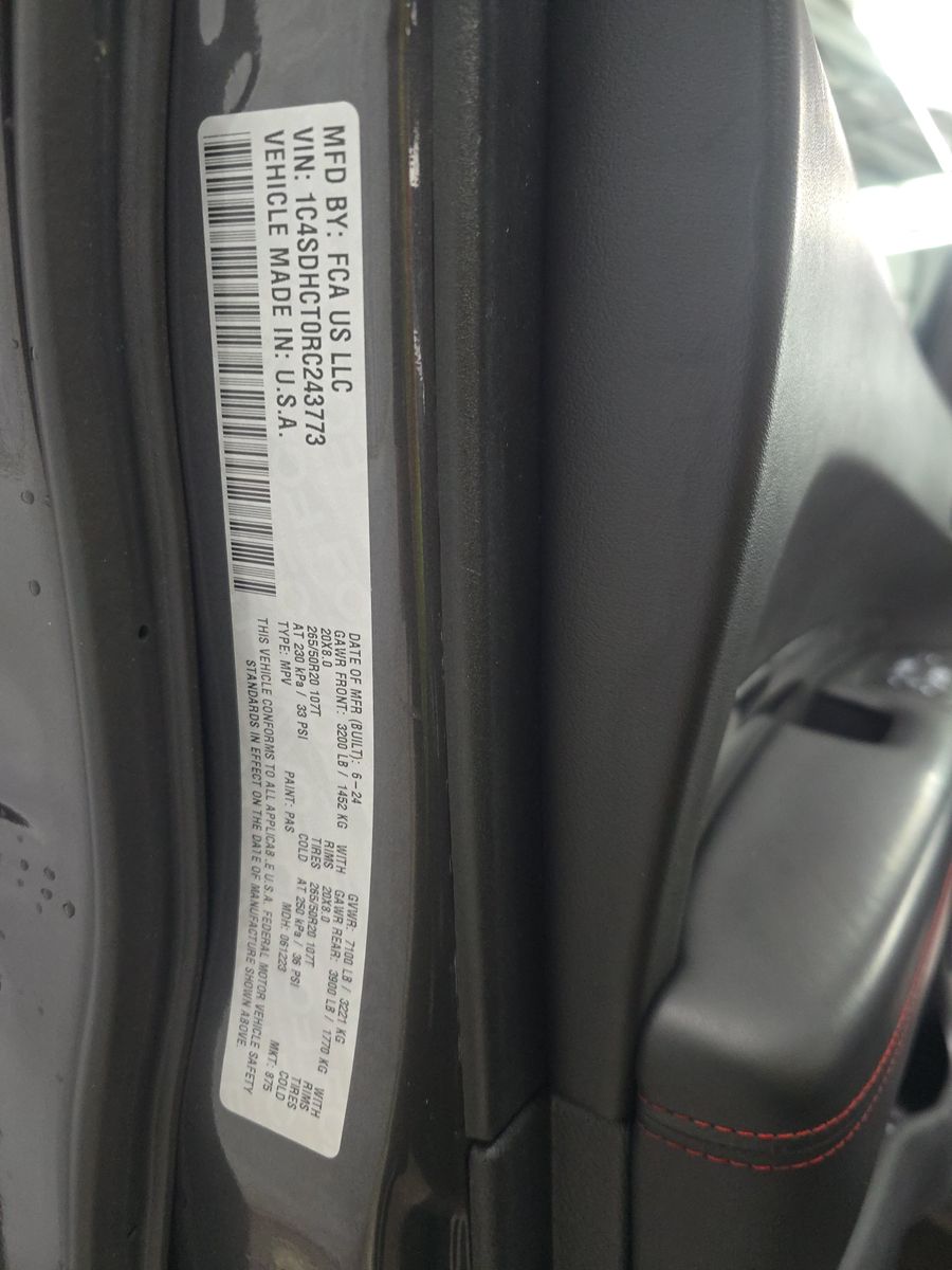 2024 Dodge Durango R/T Premium RWD