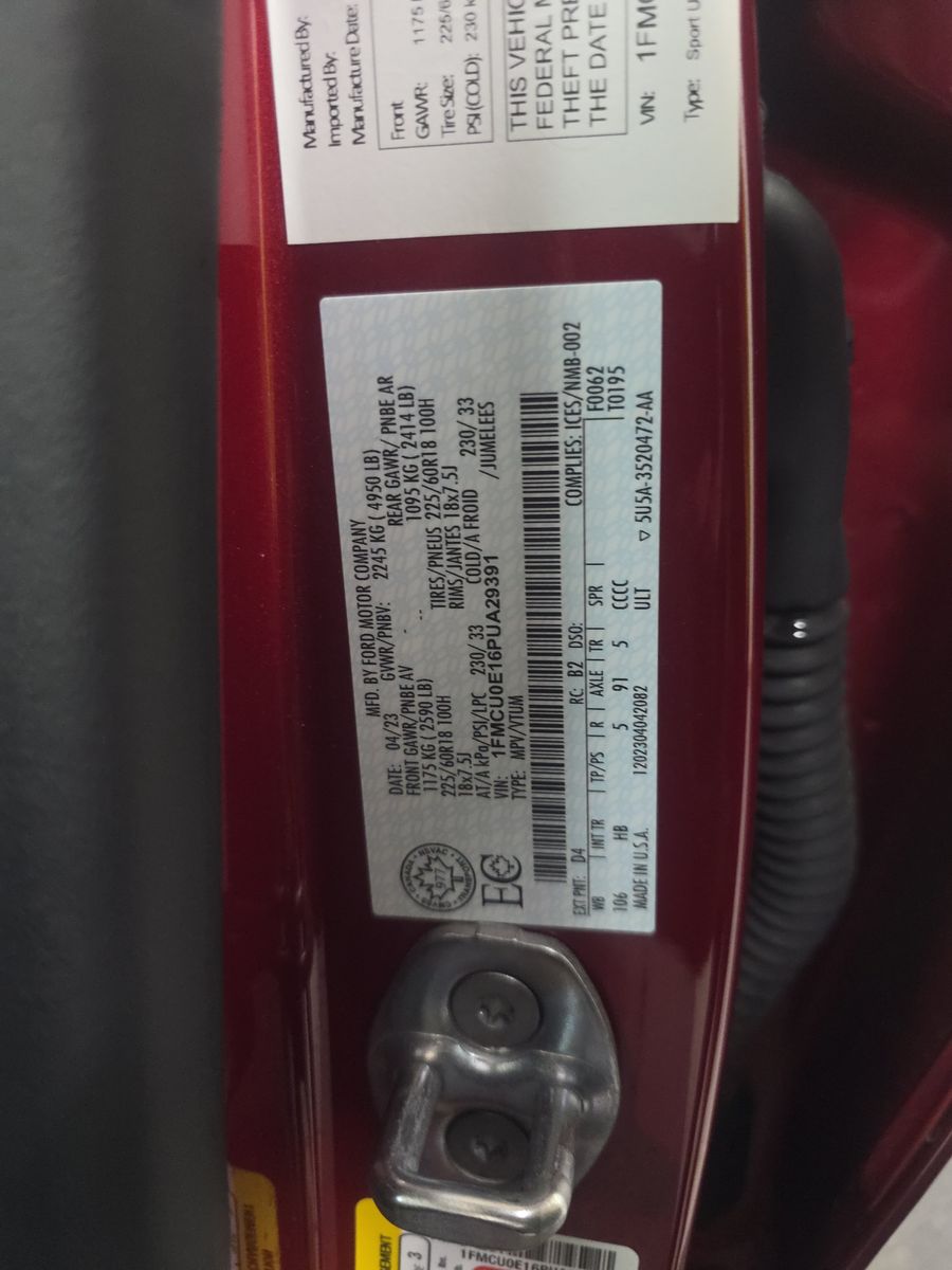 2023 Ford Escape Plug-In Hybrid FWD