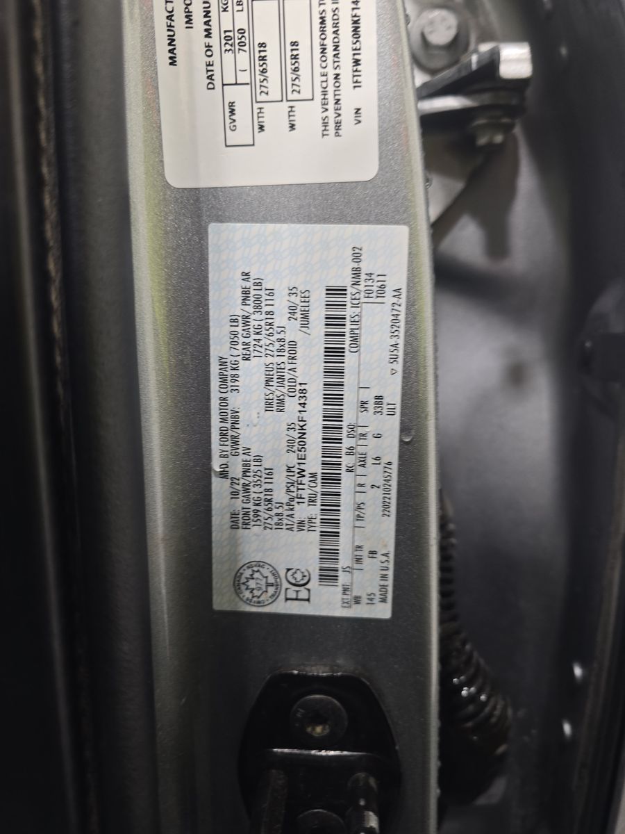 2022 Ford F-150 XLT AWD