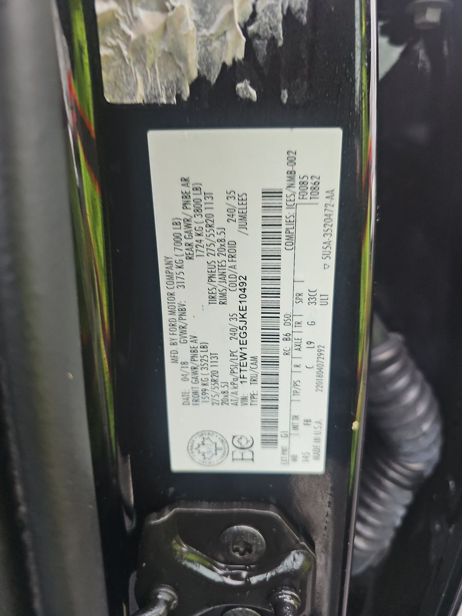 2018 Ford F-150 XLT AWD