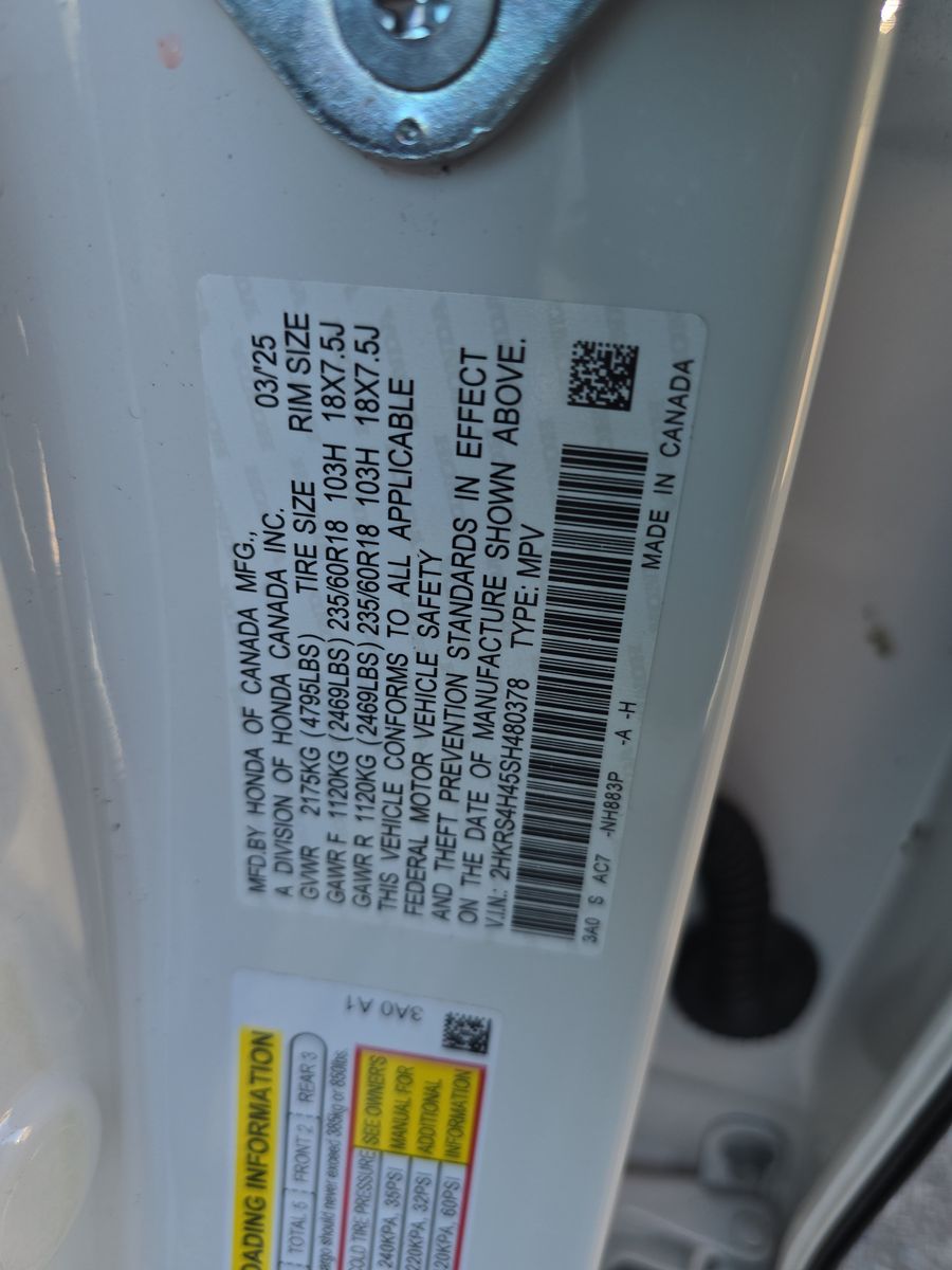 2025 Honda CR-V EX AWD