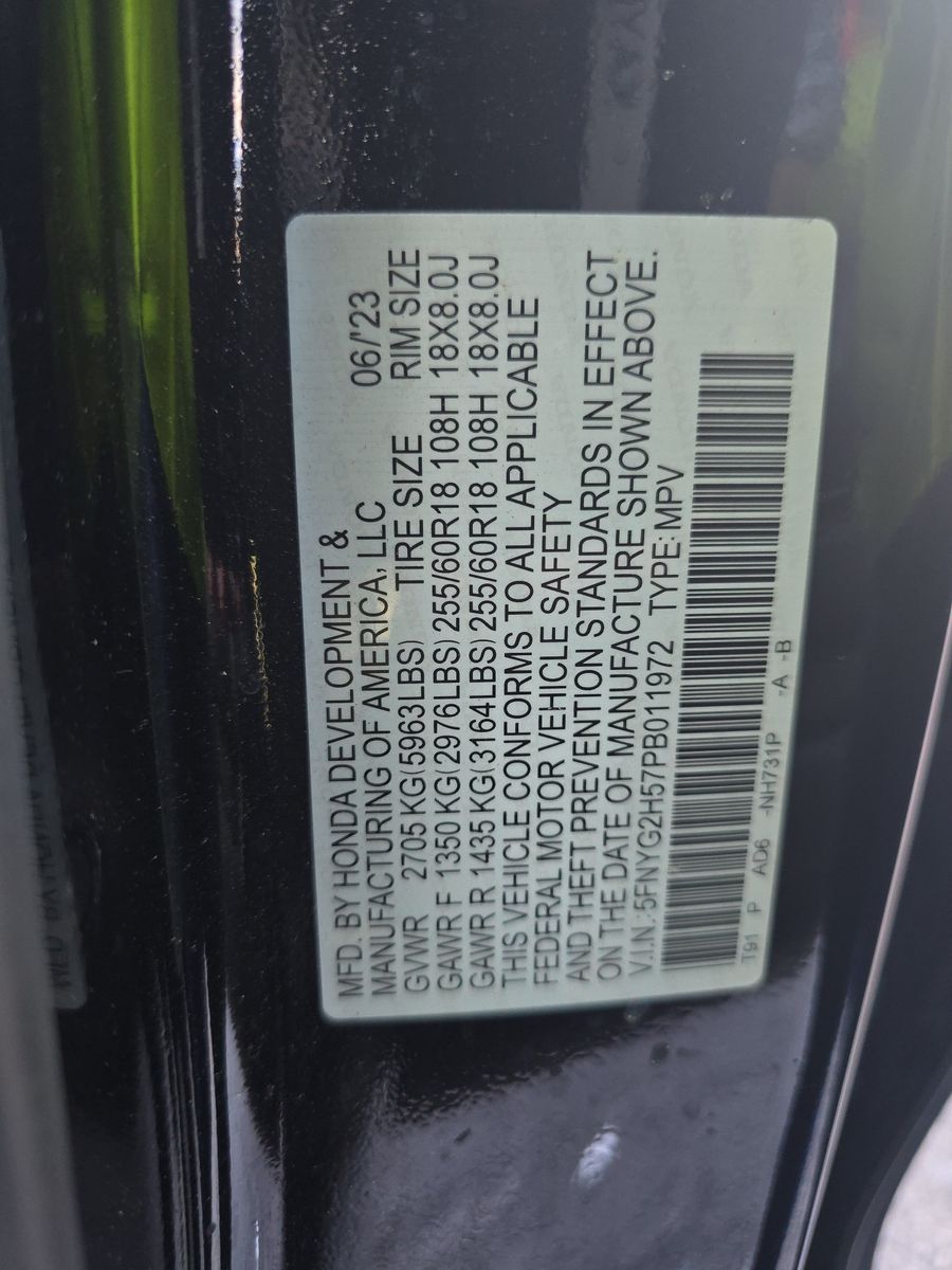 2023 Honda Pilot EX-L FWD