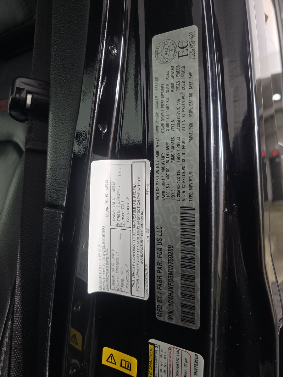 2021 Jeep Wrangler Unlimited Rubicon AWD