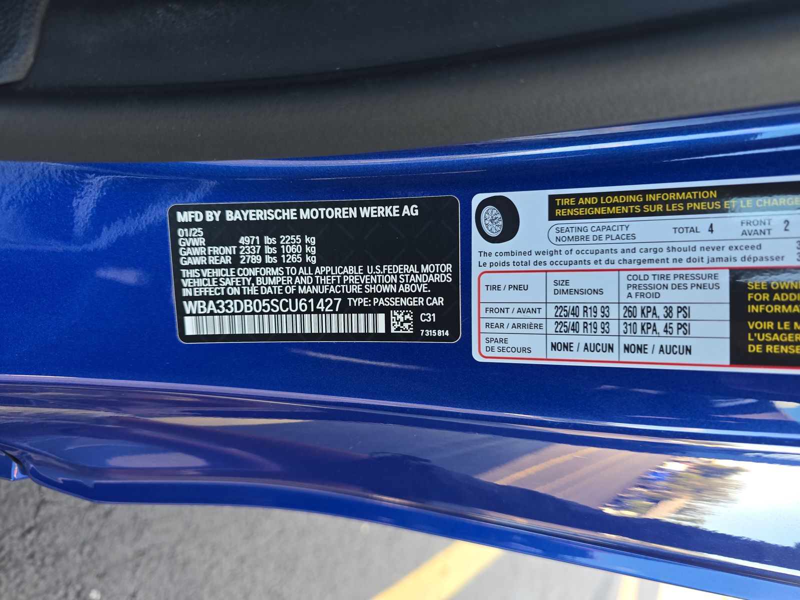 2025 BMW 4 Series 430i RWD