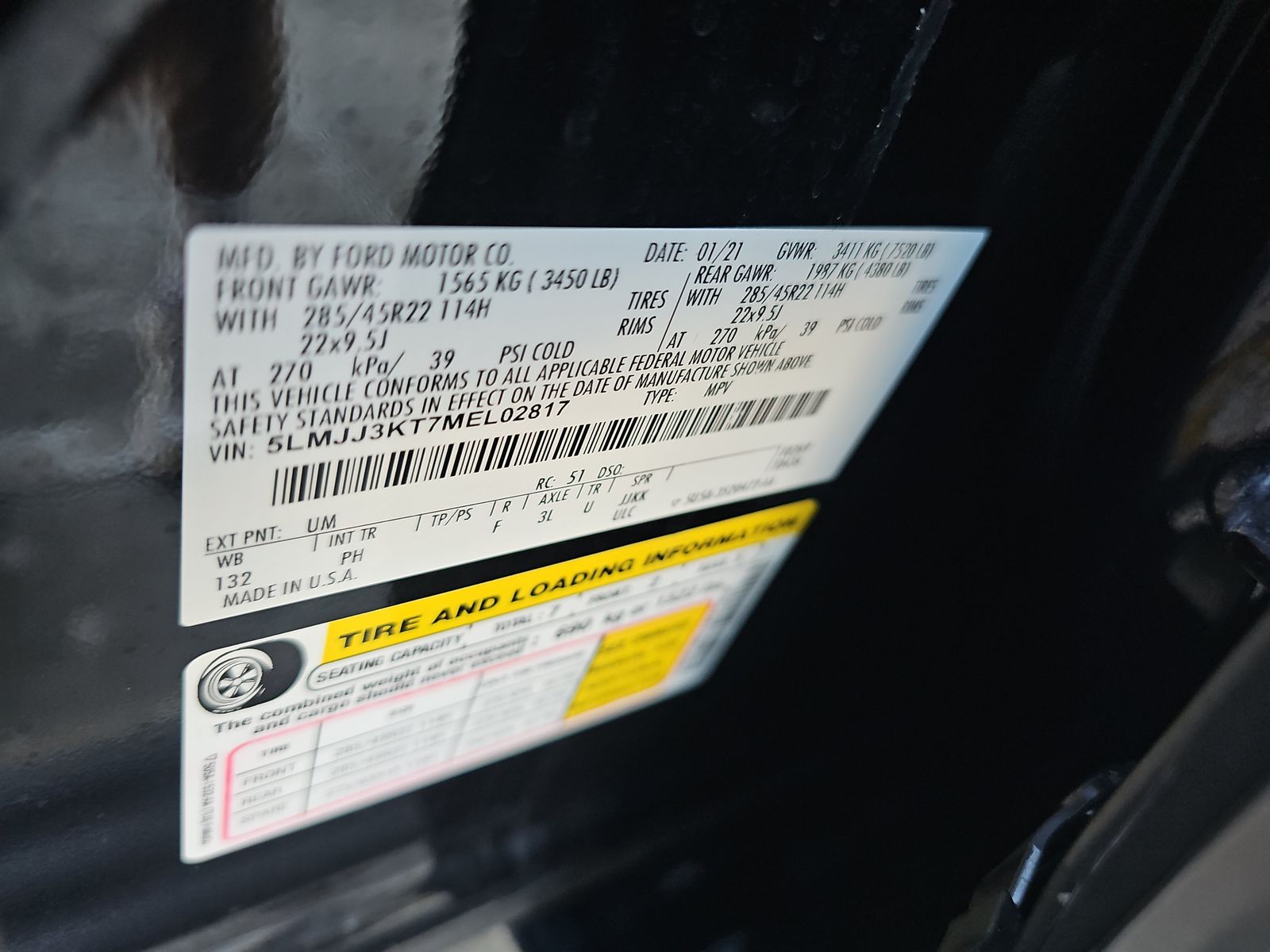 2021 Lincoln Navigator L Reserve RWD