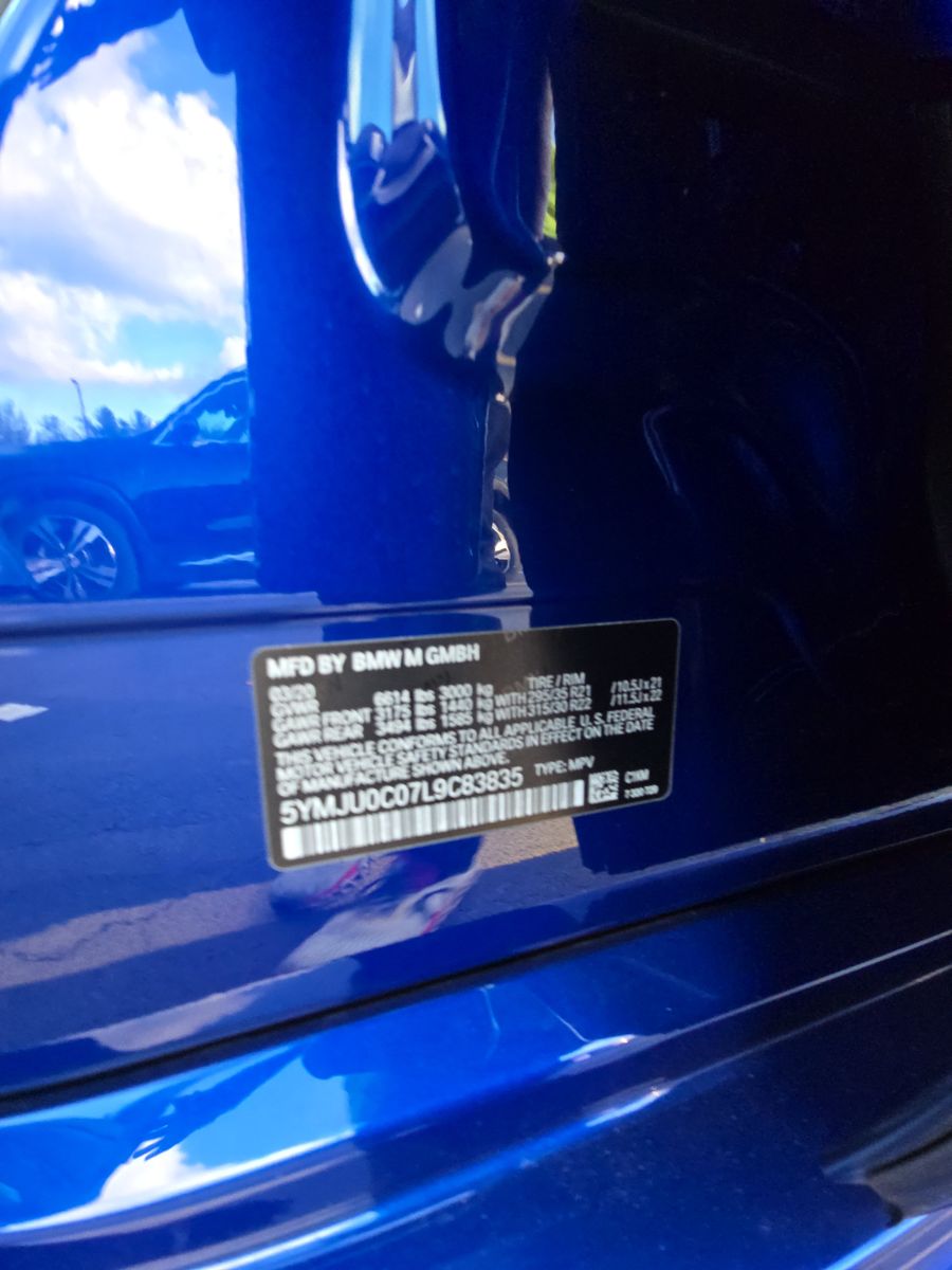 2020 BMW X5 M Competition AWD