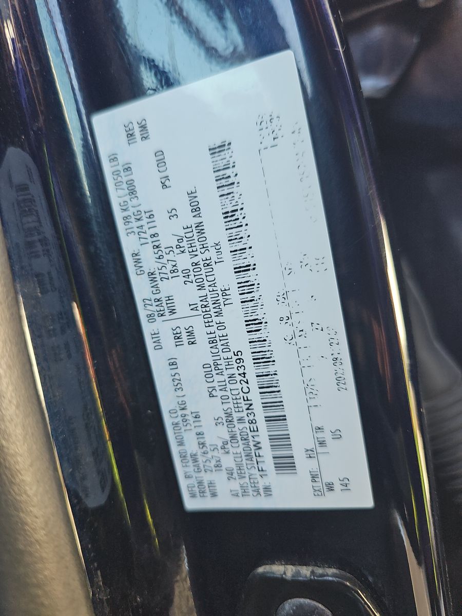 2022 Ford F-150 XLT AWD