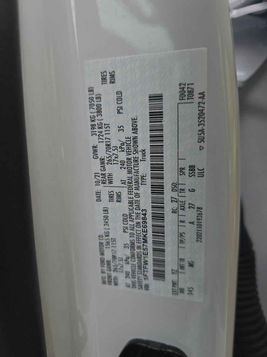 2021 Ford F-150 XLT AWD