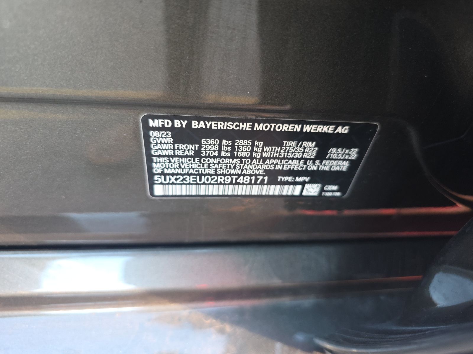 2024 BMW X5 xDrive40i AWD