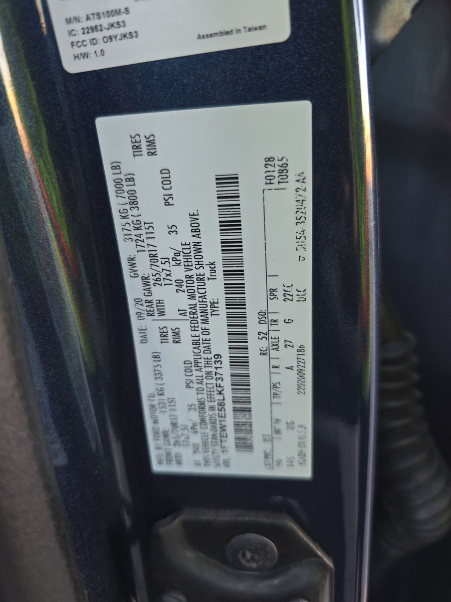 2020 Ford F-150 XLT AWD