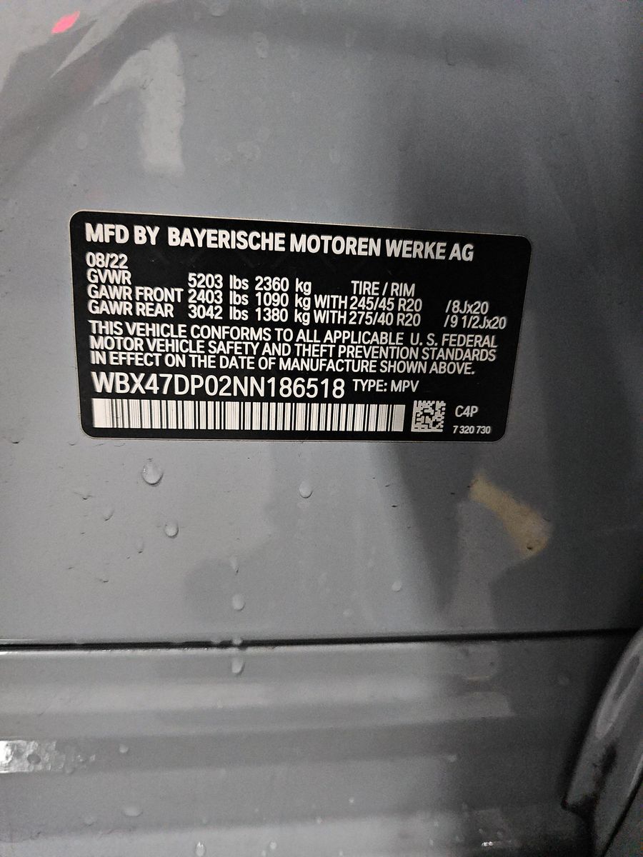 2022 BMW X3 sDrive30i RWD