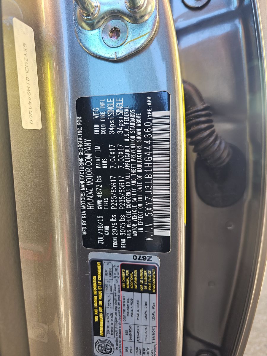 2017 Hyundai Santa Fe Sport Base FWD