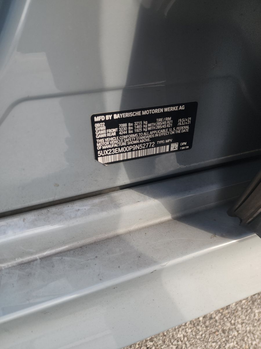 2023 BMW X7 xDrive40i AWD