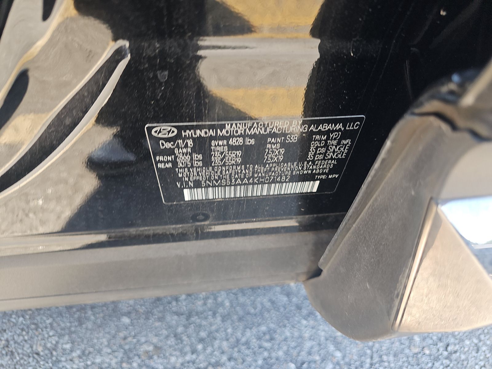 2019 Hyundai Santa Fe Ultimate FWD